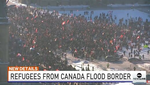 canadian crowd canada
