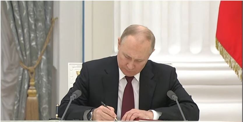 Putin donbass lugansk independence