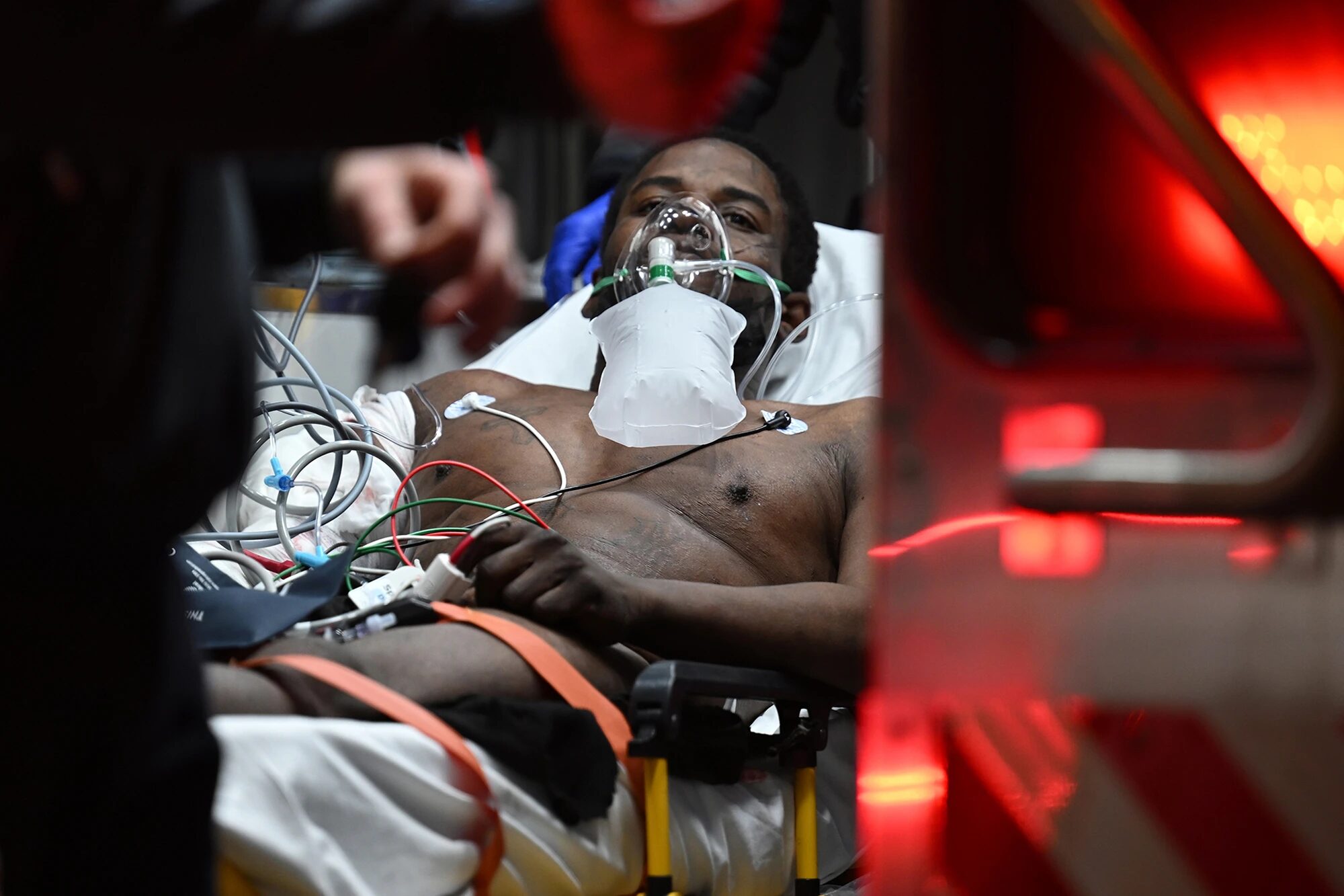 Click to enlarge subway stabbing victim