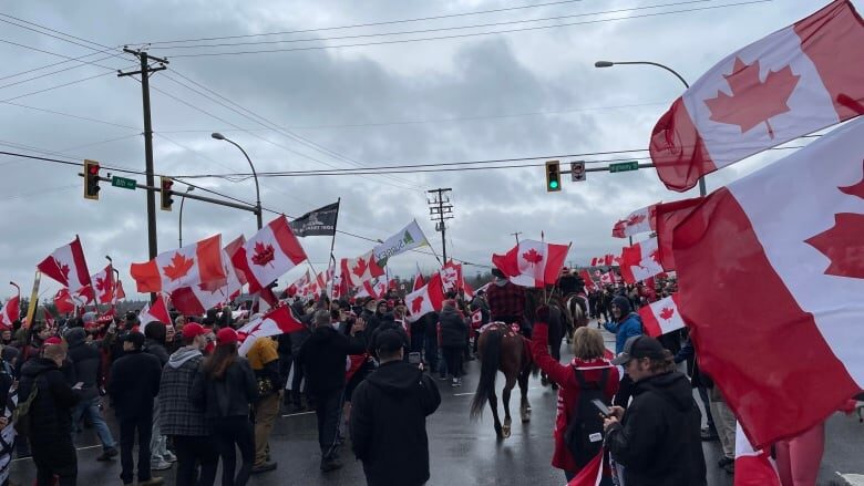 Click to enlarge bc border blockade covid mandate