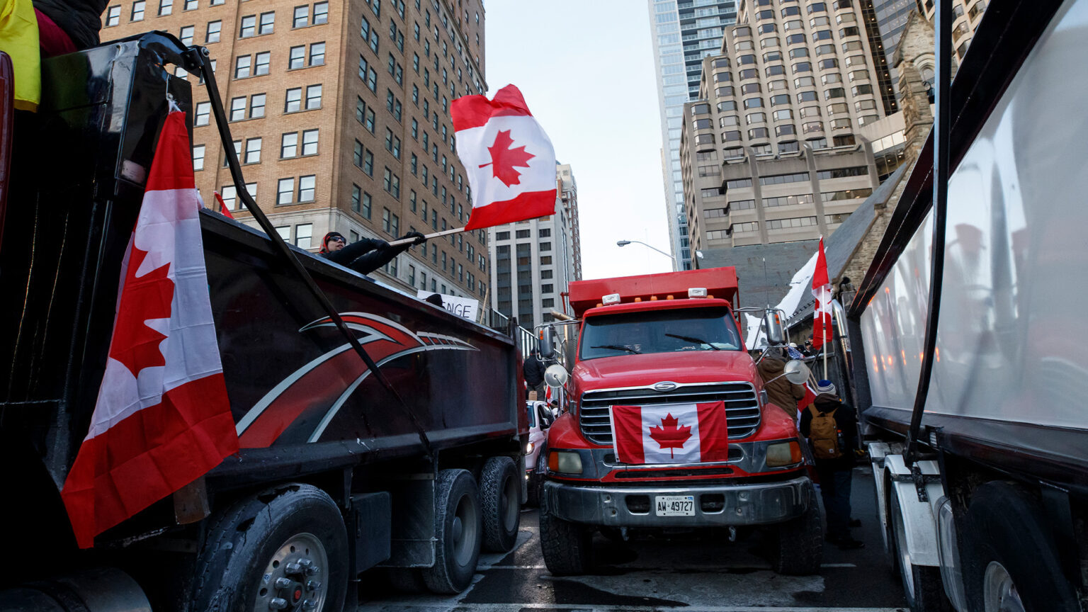 canada trucker protest