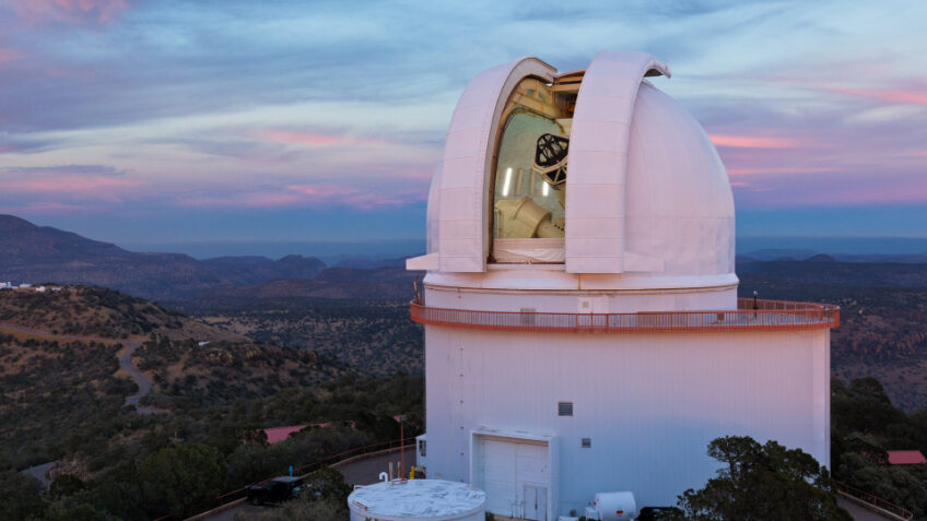 The McDonald Observatory in Texas