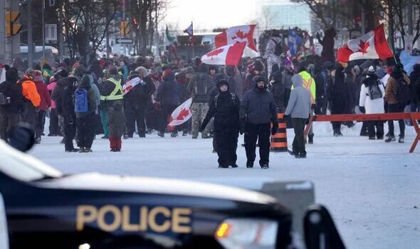 canada protest