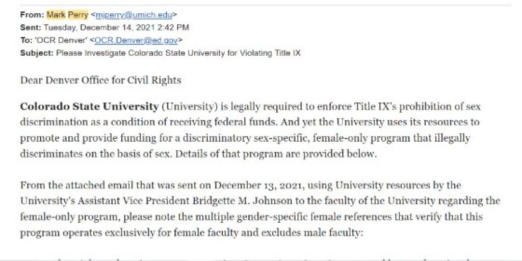 Click to enlarge title iX colorado university