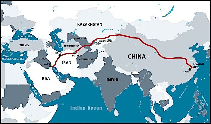 Click to enlarge Map China