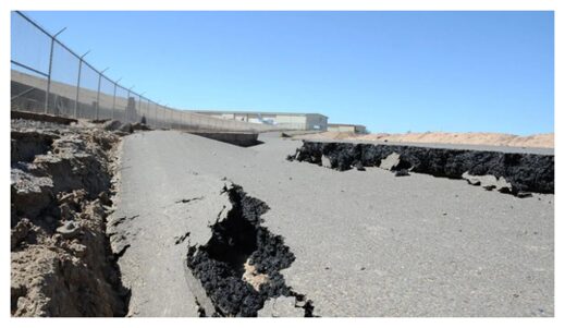 Click to enlarge Earthquake Damage
