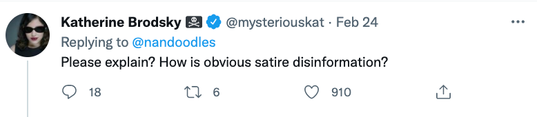Katherine Brodsky tweet