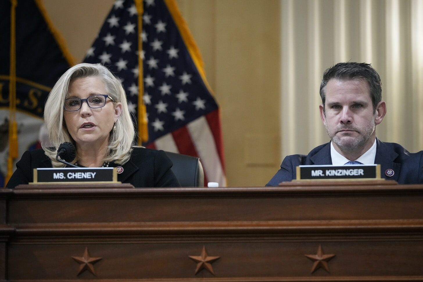 Rep. Liz Cheney and Rep. Adam Kinzinger