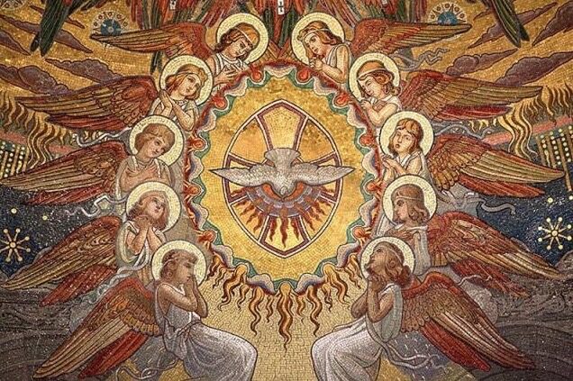 angels mural