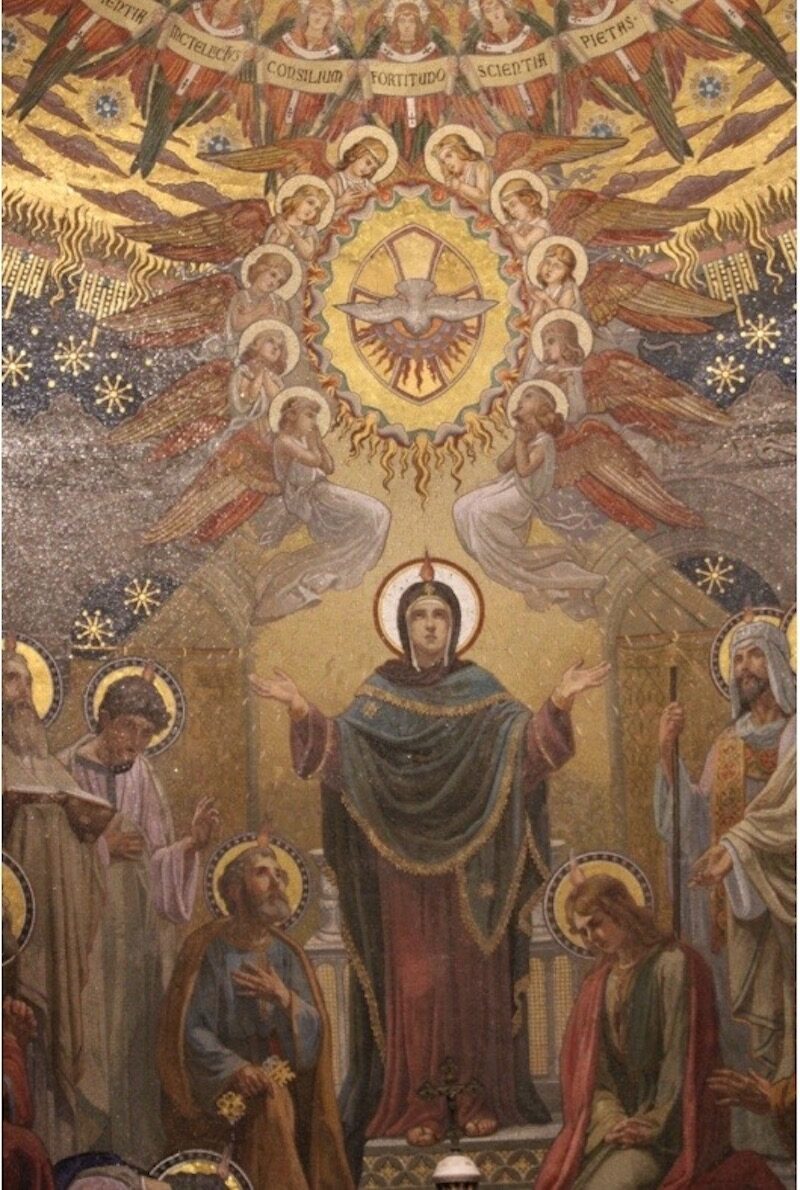 angels mural