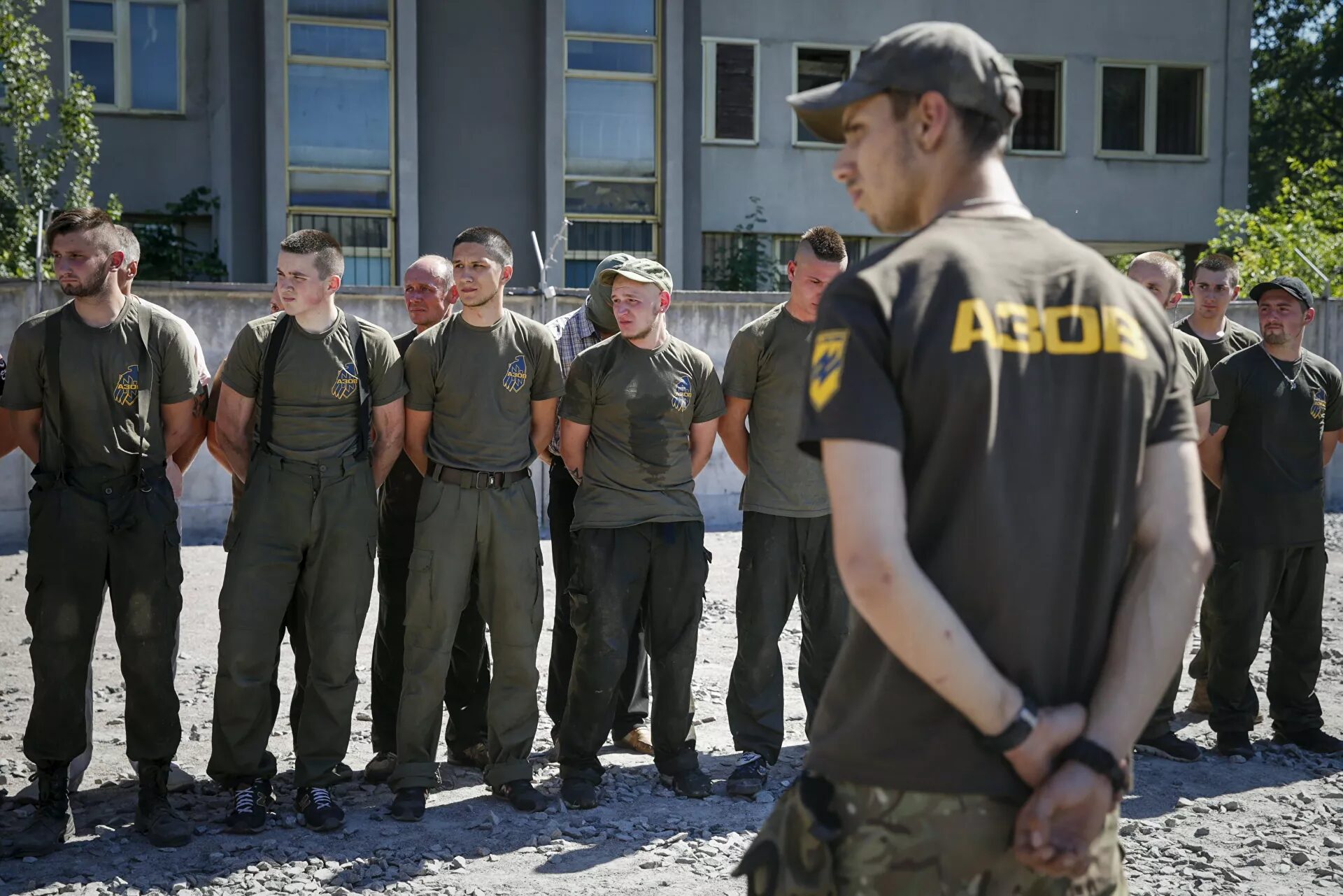 Click to enlarge volunteers azov battalion 2015 neo nazi