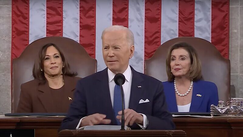 harris biden pelosi state of the union 2022