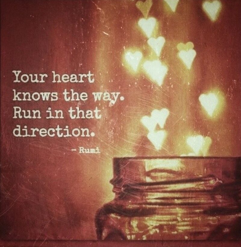 Click to enlarge Rumi quote