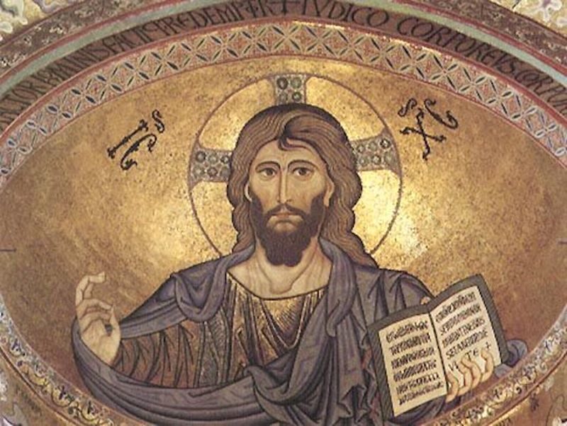 Click to enlarge Jesus mural