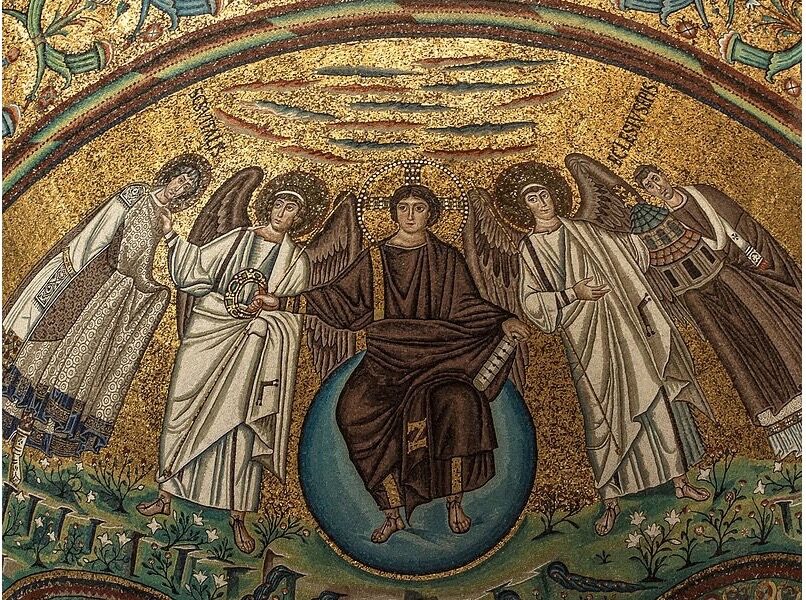 Click to enlarge angels mural