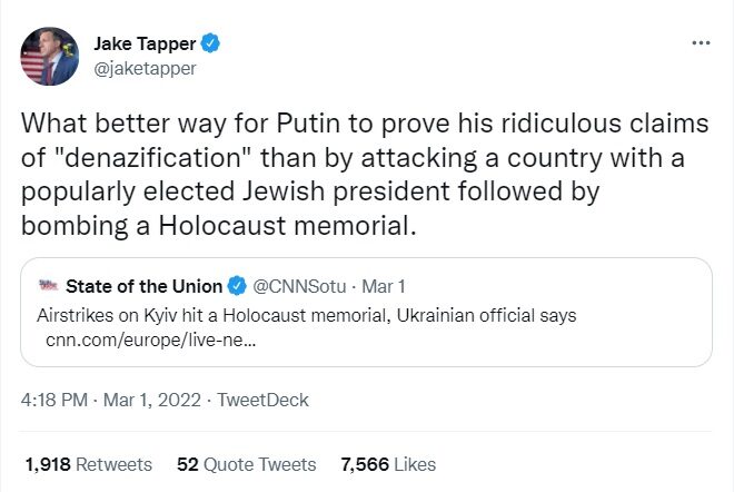 jake tapper tweet