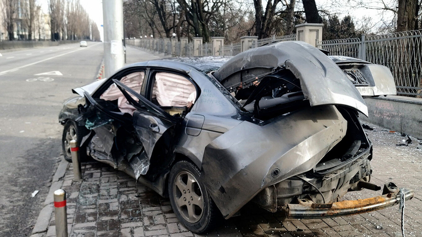 kiev ukraine shelling