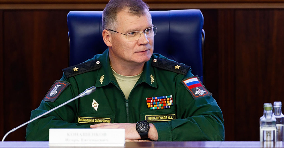 Russian Defence Ministry Igor Konashenkov