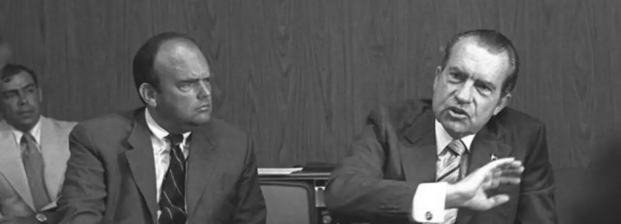 Click to enlarge John Ehrlichman Richard Nixon
