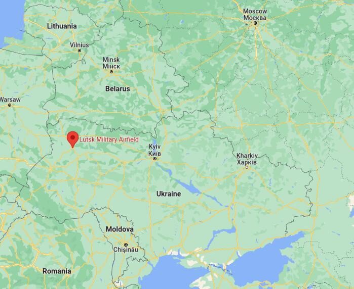 Lutsk airfield, Ukraine