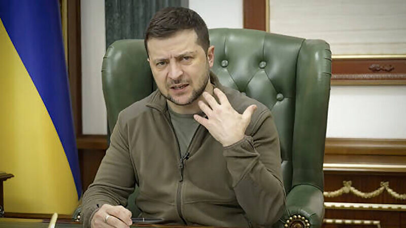 zelensky in hiding
