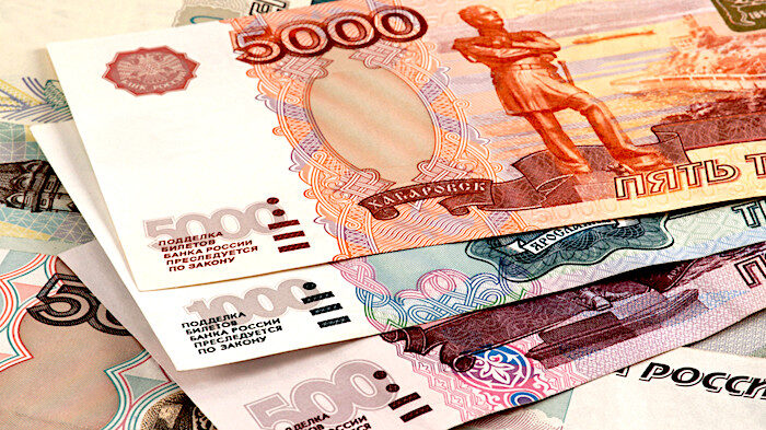 Click to enlarge Russia money