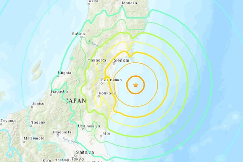 Japan earthquake 2022