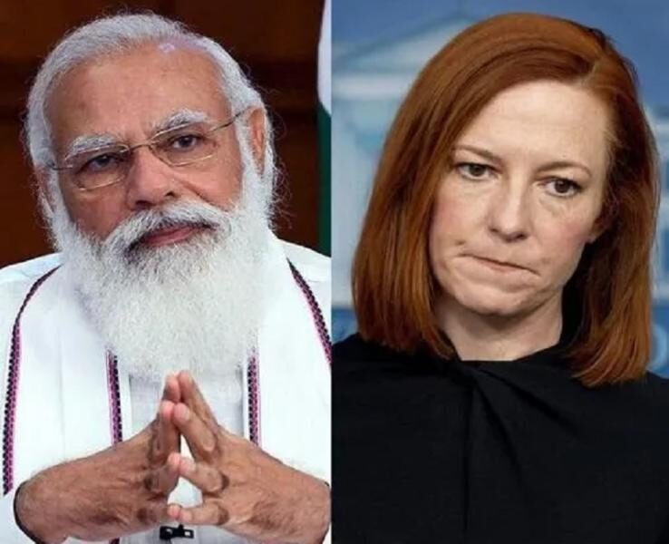 Click to enlarge modi psaki