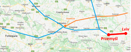 Click to enlarge fabricated train journey