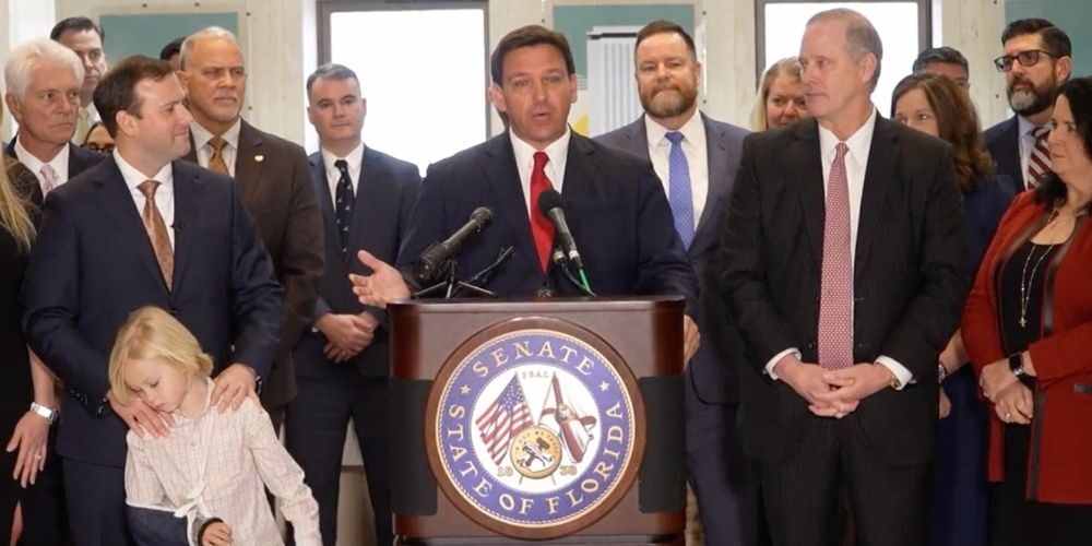 desantis press conference