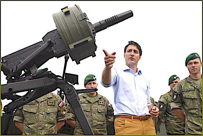 Trudeau/troops