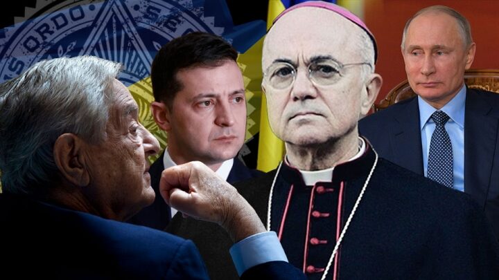 Soros, zelensky Carlo Maria Viganò putin