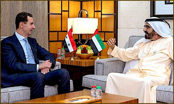 Click to enlarge Assad/Al Maktoum