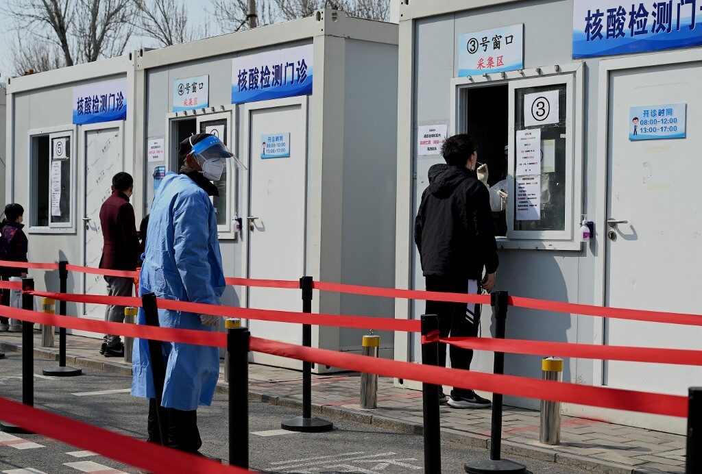 Beijing covid test