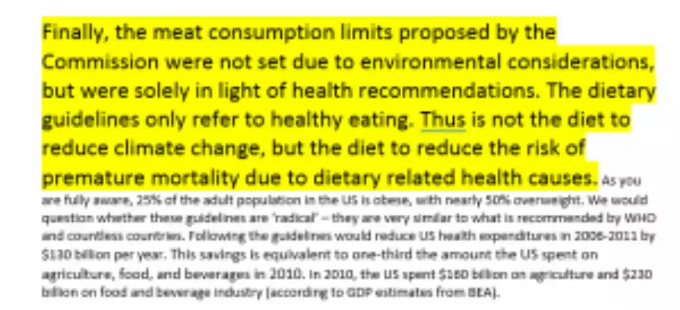 Click to enlarge Eat-Lancet Commission report