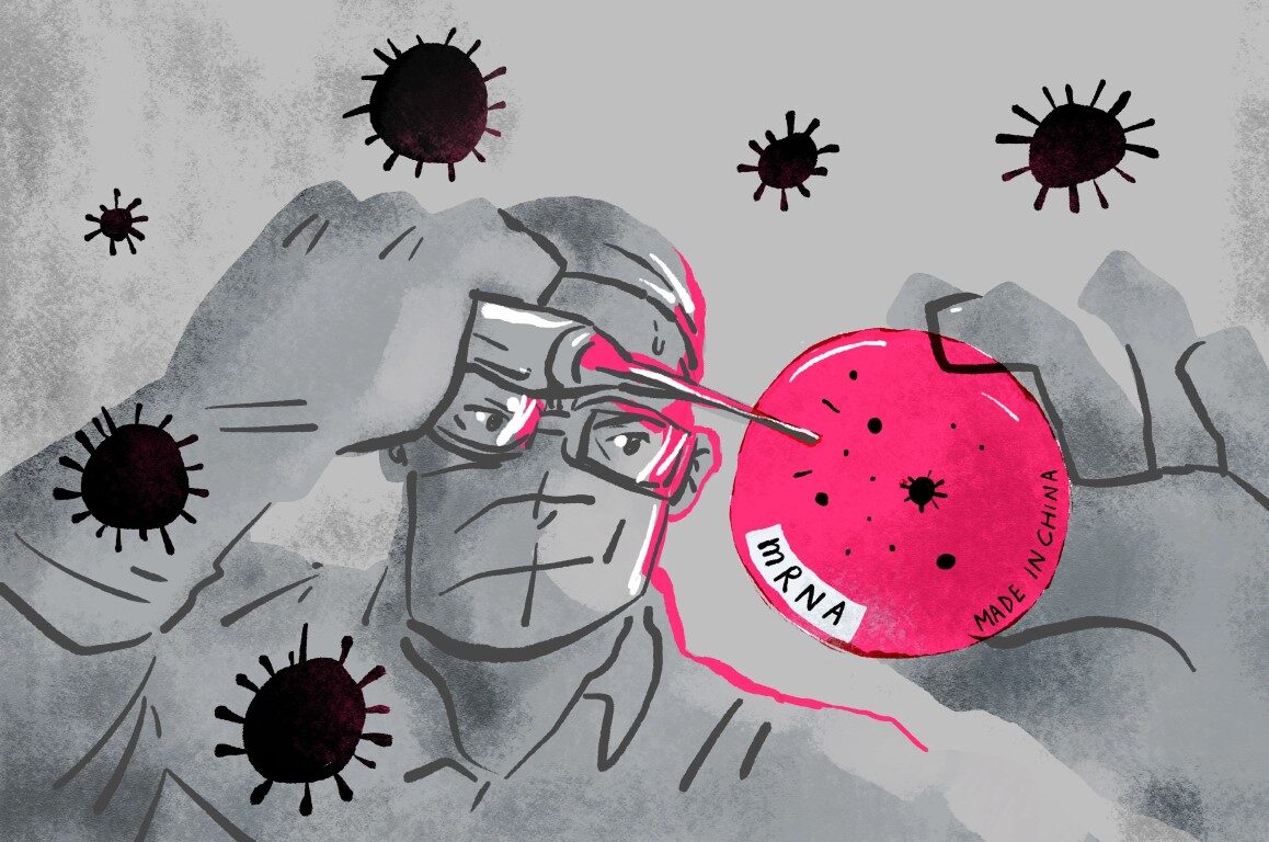 mrna covid illustration