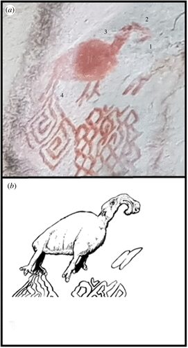 Click to enlarge Amazon prehistoric rock art