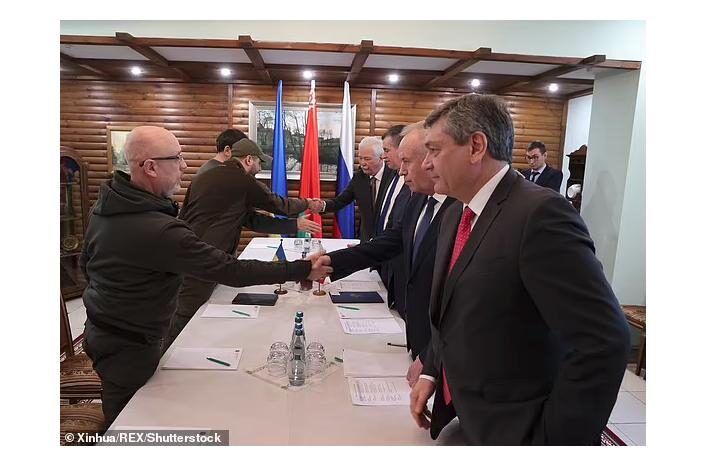 Click to enlarge peace talks russia ukraine belarus