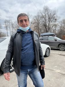 Georgian migrant