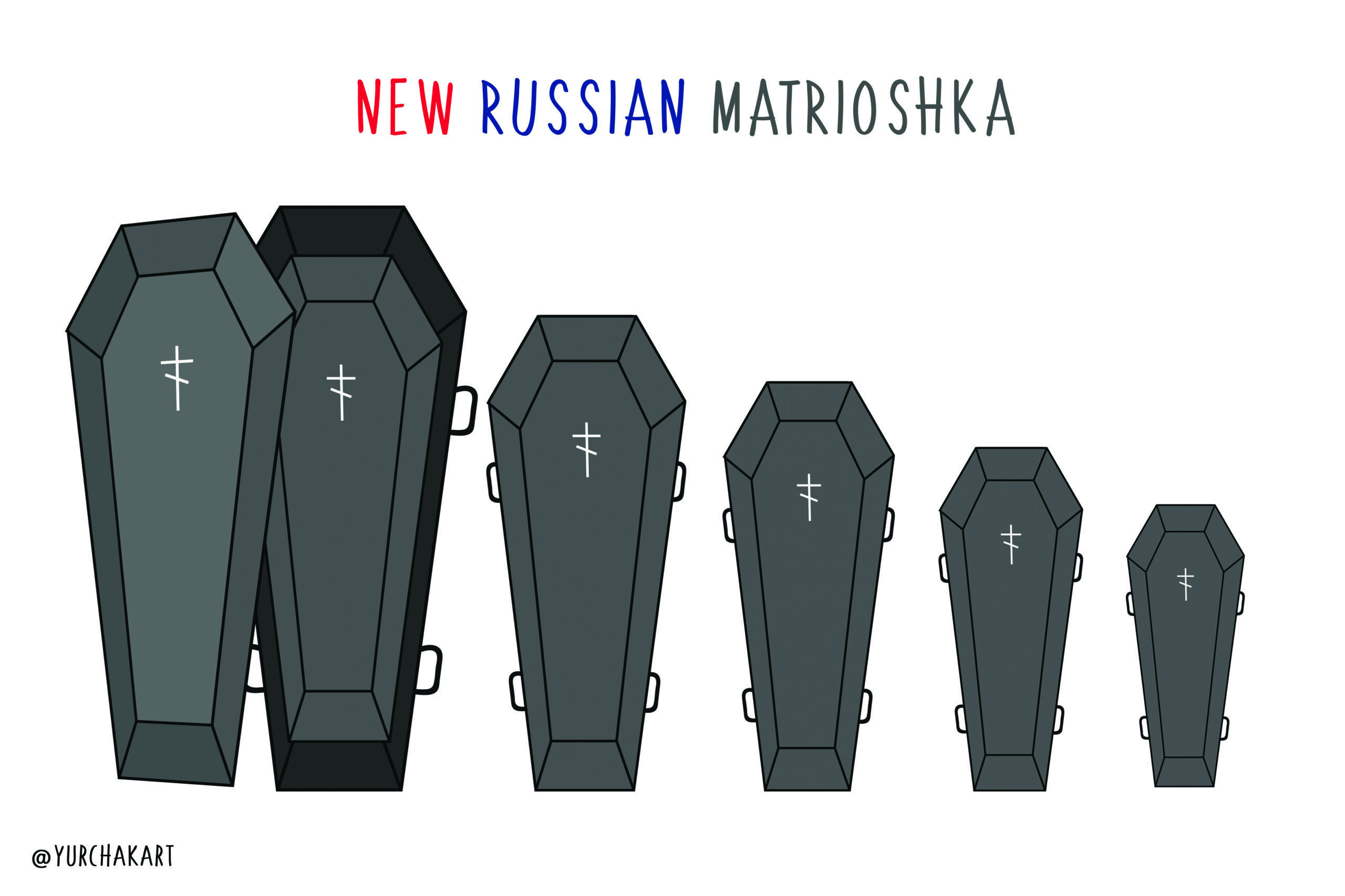 matrioshka ukraine Propaganda war russians