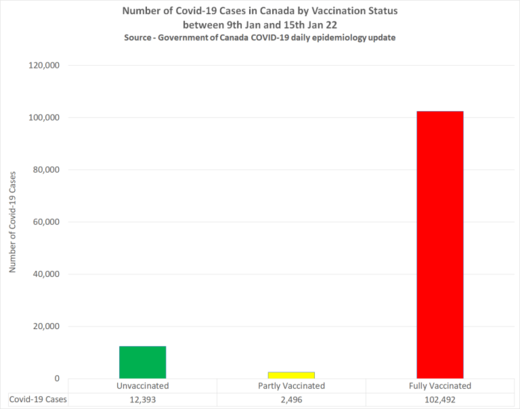 covid cases january 2022 canada