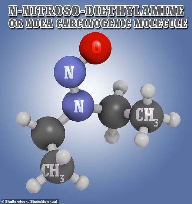 Nitrosamine molecule