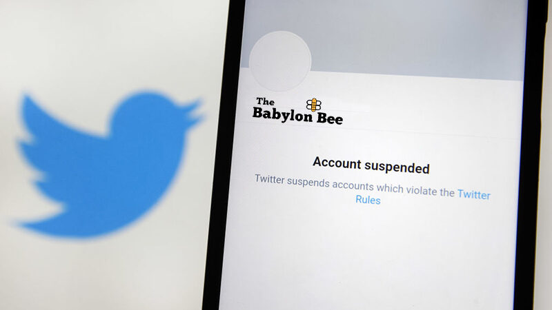 twitter babylon bee suspended