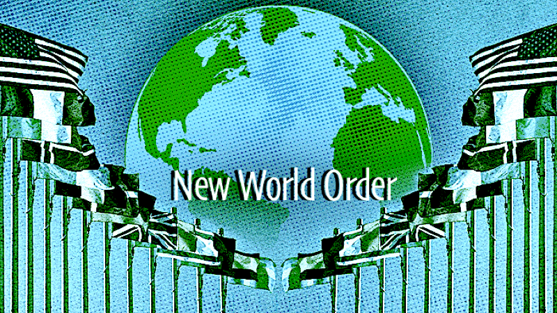 flags globe