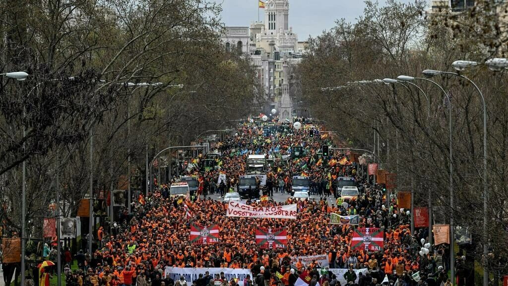 Spain protest