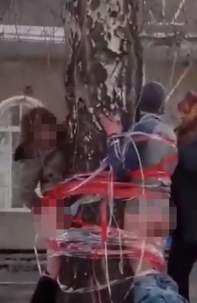ukraine pole tying