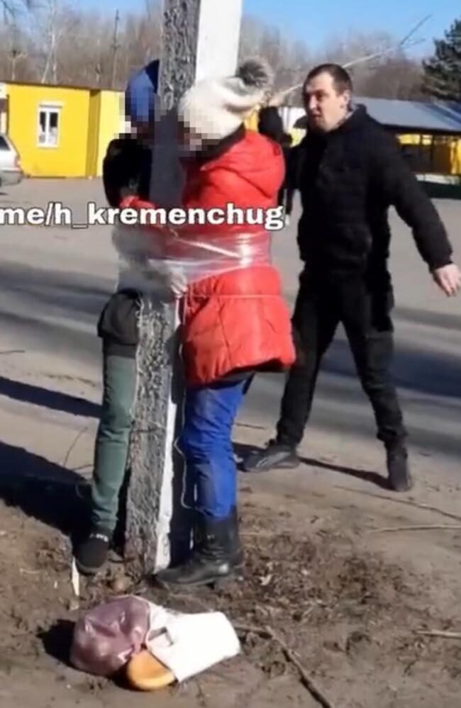 ukraine pole tying