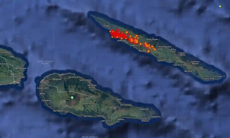 Azores island prepares to evacuate amid major earthquake fears