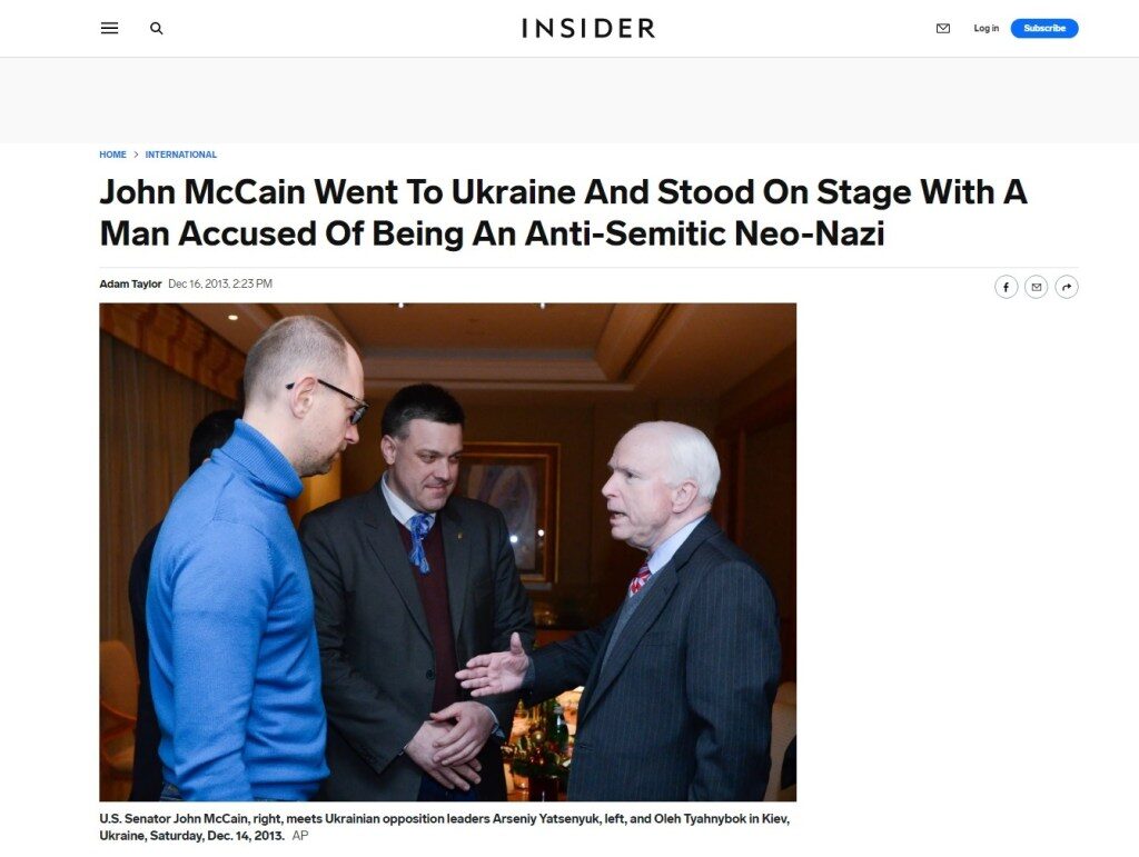 john mccain ukraine