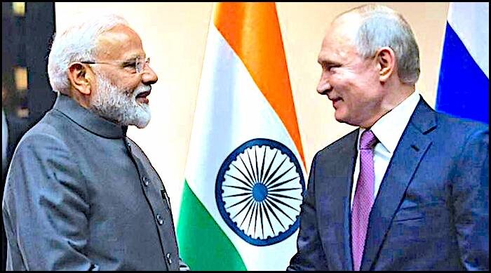 Click to enlarge Modi Putin